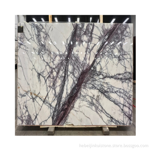 High Quality Unique Napoleon Black Marble with White Veins for Interior Decoration